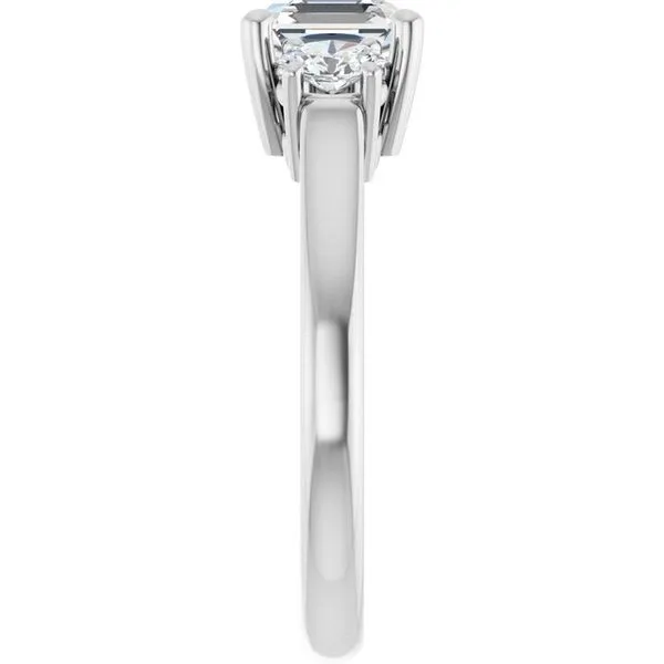 Three-Stone Engagement Ring Image 4 Paul James Jewelers Angels Camp, CA