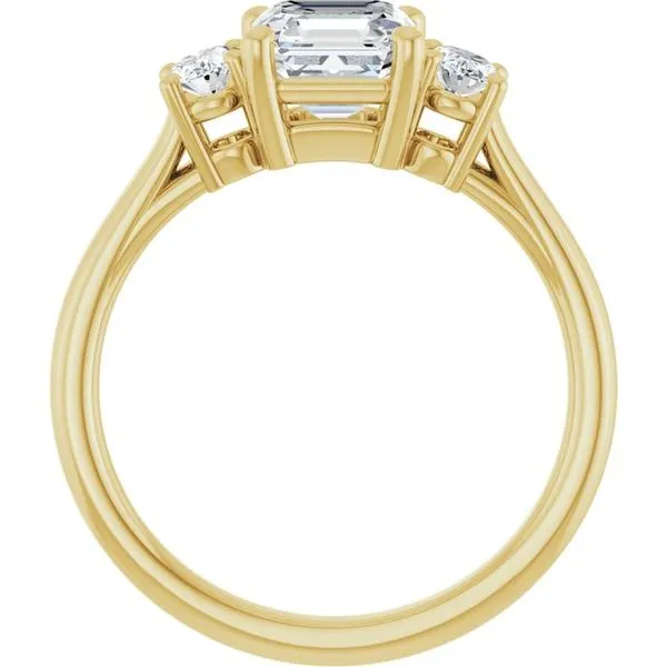 Three-Stone Engagement Ring Image 2 Paul James Jewelers Angels Camp, CA