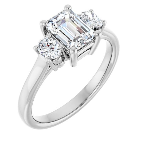 Three-Stone Engagement Ring