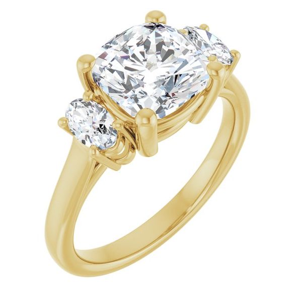 Three-Stone Engagement Ring