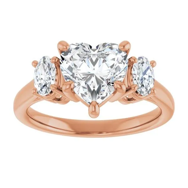 Three-Stone Engagement Ring Image 3 Paul James Jewelers Angels Camp, CA