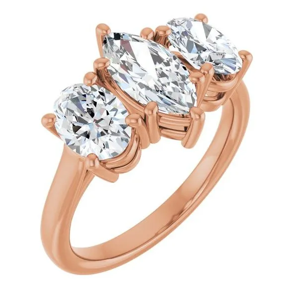Three-Stone Engagement Ring Raleigh Diamond Fine Jewelry Raleigh, NC