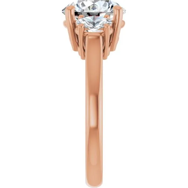 Three-Stone Engagement Ring Image 4 Don's Jewelry & Design Washington, IA