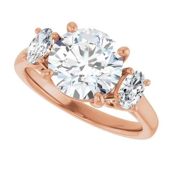 Three-Stone Engagement Ring Image 5 The Ring Austin Round Rock, TX