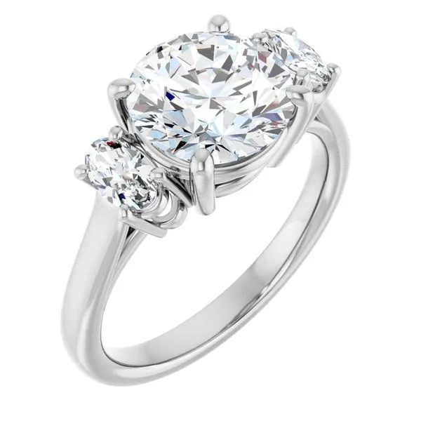 Three-Stone Engagement Ring Austin's Fine Diamonds & Jewelry Lyndhurst, NJ