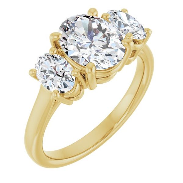 Three-Stone Engagement Ring