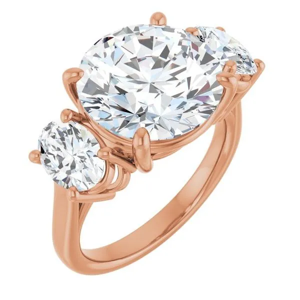 Three-Stone Engagement Ring Mark Jewellers La Crosse, WI