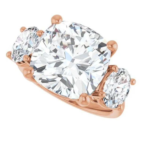 Three-Stone Engagement Ring Image 5 J. Thomas Jewelers Rochester Hills, MI