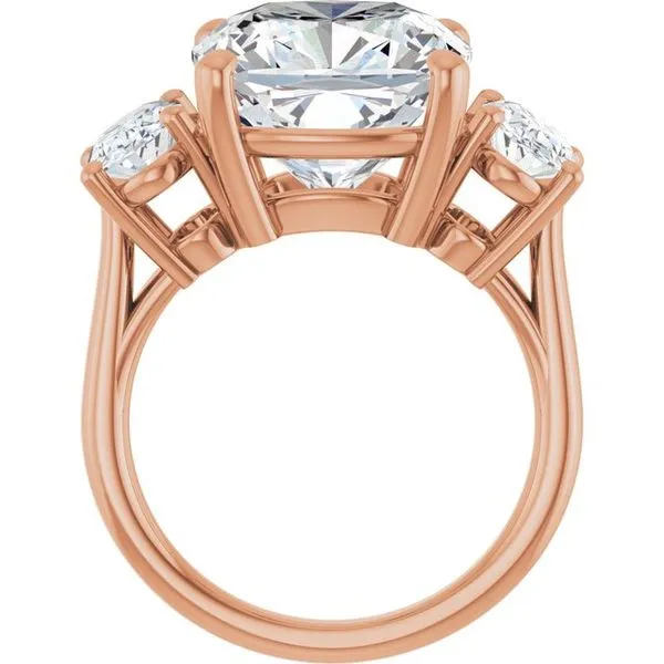 Three-Stone Engagement Ring Image 2 The Ring Austin Round Rock, TX