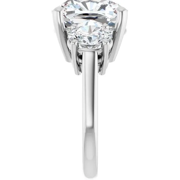 Three-Stone Engagement Ring Image 4 J. Thomas Jewelers Rochester Hills, MI