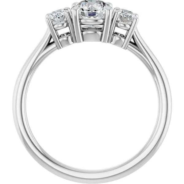 Three-Stone Engagement Ring Image 2 Paul James Jewelers Angels Camp, CA