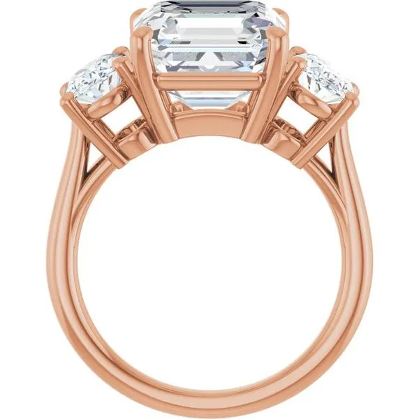 Three-Stone Engagement Ring Image 2 Clater Jewelers Louisville, KY