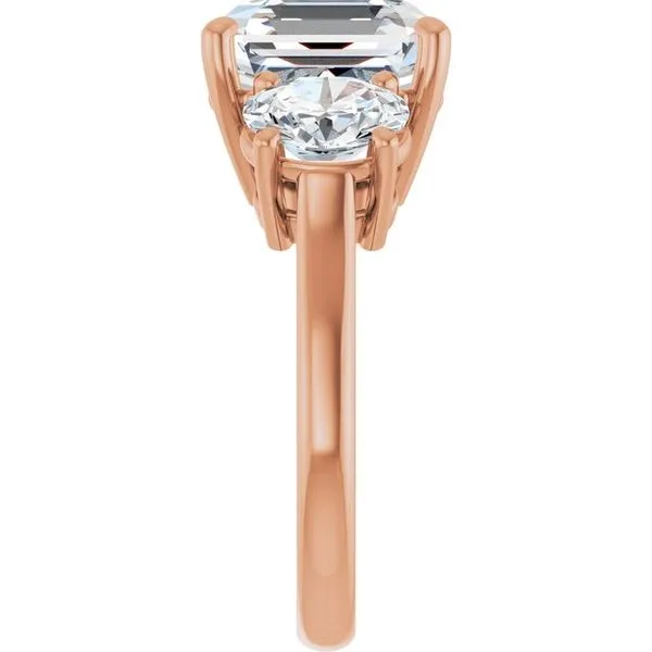 Three-Stone Engagement Ring Image 4 Don's Jewelry & Design Washington, IA