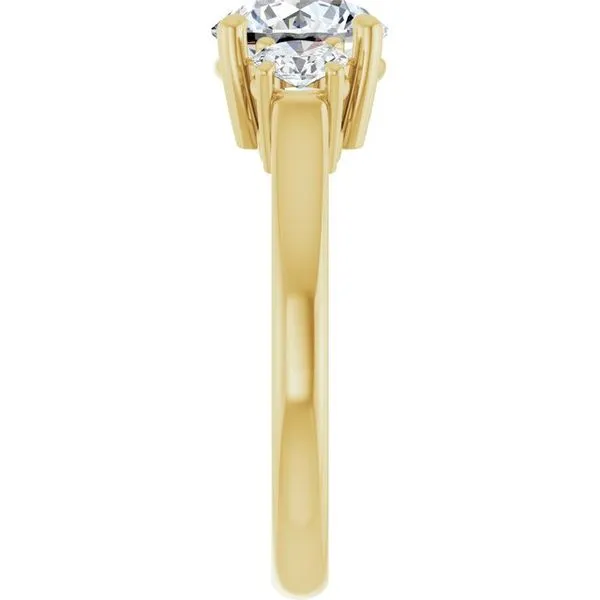 Three-Stone Engagement Ring Image 4 J. Thomas Jewelers Rochester Hills, MI