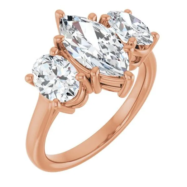 Three-Stone Engagement Ring Jimmy Smith Jewelers Decatur, AL