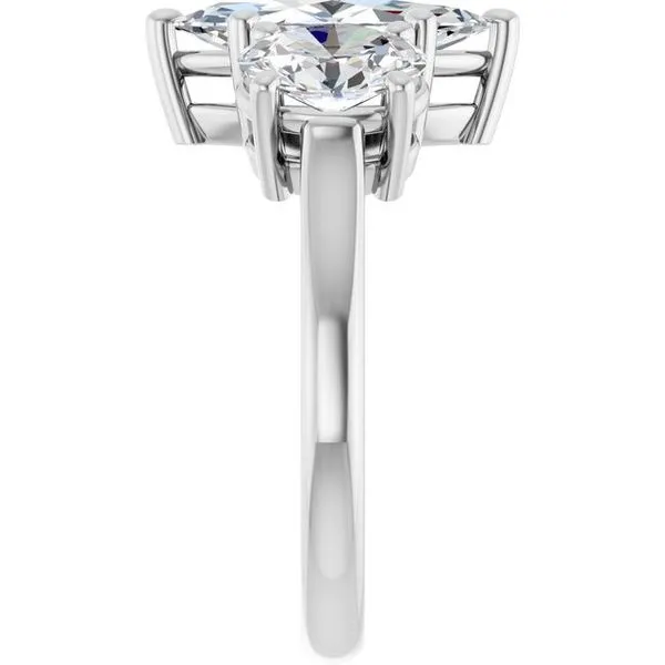 Three-Stone Engagement Ring Image 4 The Ring Austin Round Rock, TX