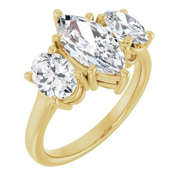 Three-Stone Engagement Ring