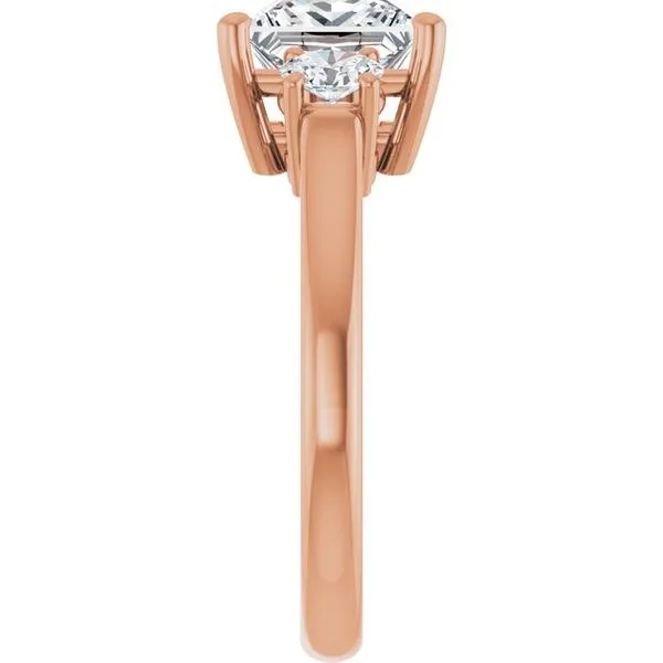 Three-Stone Engagement Ring Image 4 Futer Bros Jewelers York, PA