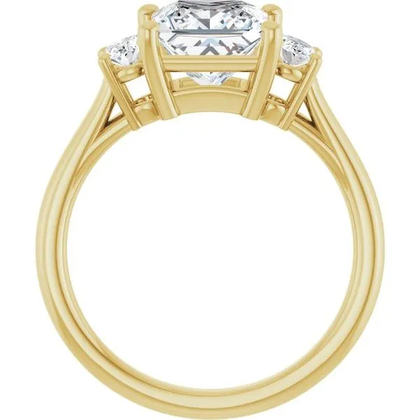 Three-Stone Engagement Ring Image 2 The Ring Austin Round Rock, TX