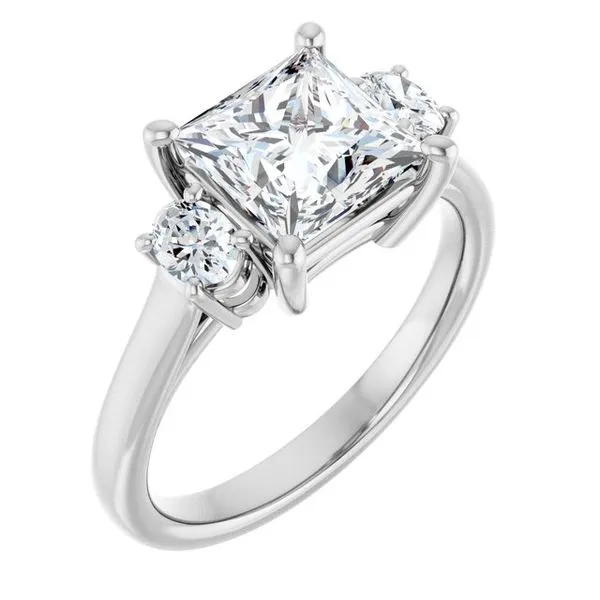 Three-Stone Engagement Ring Natale Jewelers Sewell, NJ
