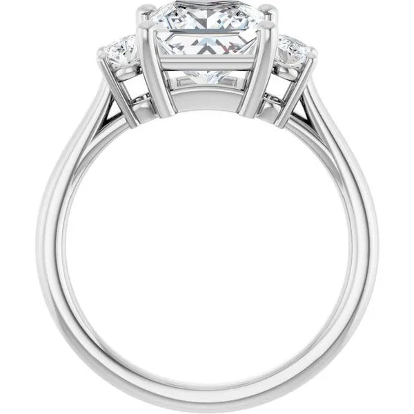 Three-Stone Engagement Ring Image 2 Paul James Jewelers Angels Camp, CA