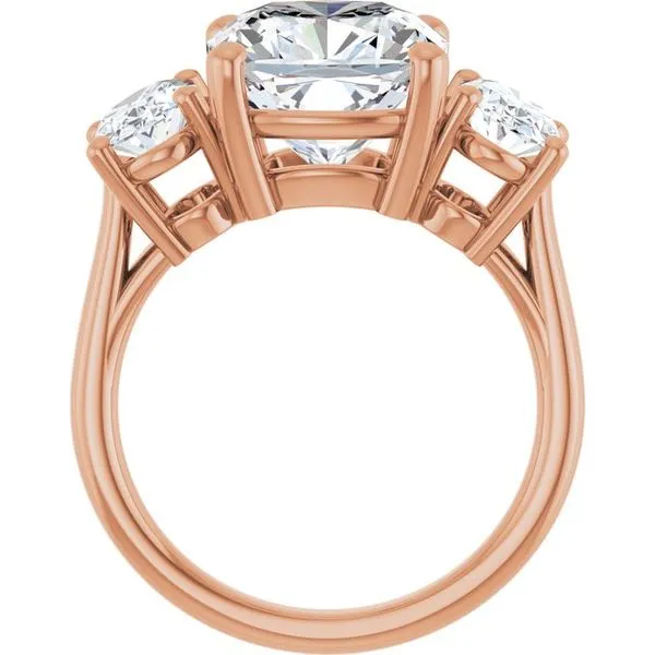 Three-Stone Engagement Ring Image 2 Natale Jewelers Sewell, NJ