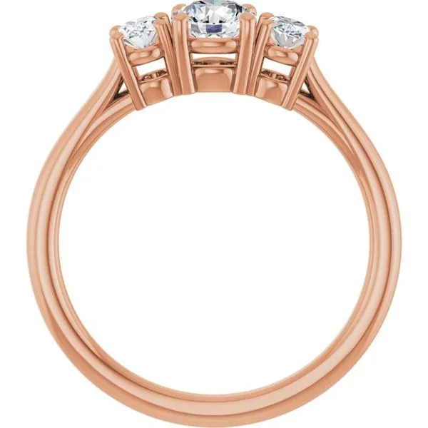 Three-Stone Engagement Ring Image 2 The Ring Austin Round Rock, TX