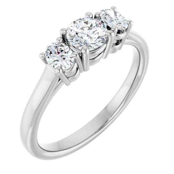 Three-Stone Engagement Ring