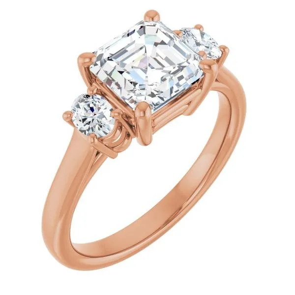 Three-Stone Engagement Ring Paul James Jewelers Angels Camp, CA