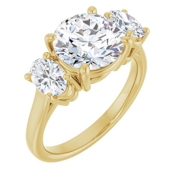 Three-Stone Engagement Ring