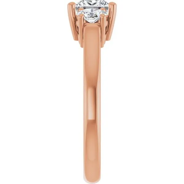 Three-Stone Engagement Ring Image 4 Don's Jewelry & Design Washington, IA