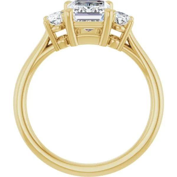 Three-Stone Engagement Ring Image 2 Shipley's Fine Jewelry Hampstead, MD