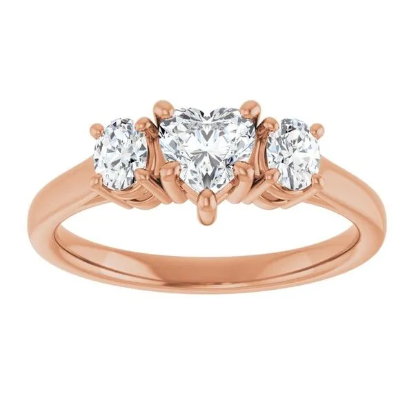Three-Stone Engagement Ring Image 3 J. Thomas Jewelers Rochester Hills, MI