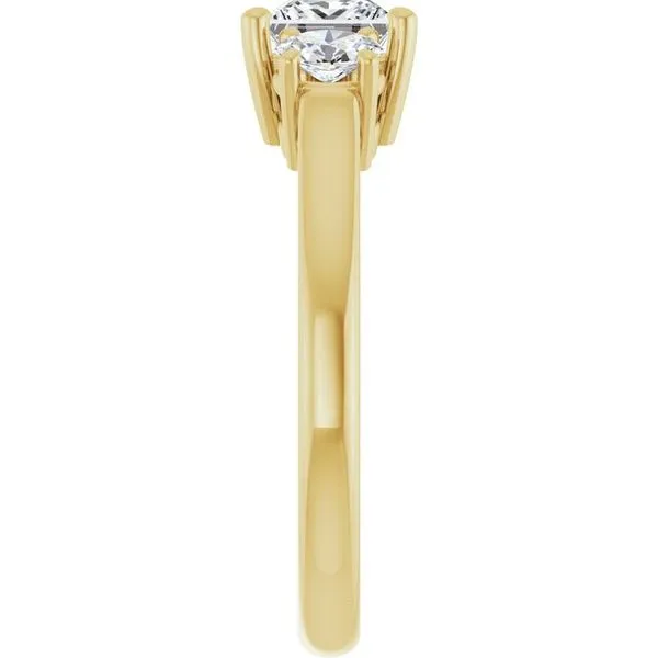 Three-Stone Engagement Ring Image 4 The Ring Austin Round Rock, TX