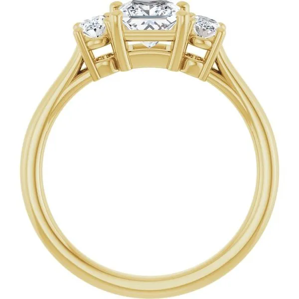 Three-Stone Engagement Ring Image 2 The Ring Austin Round Rock, TX