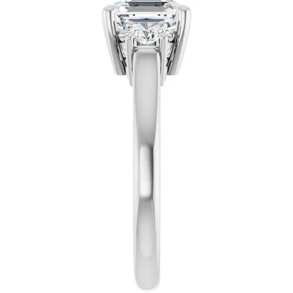 Three-Stone Engagement Ring Image 4 Mark Jewellers La Crosse, WI