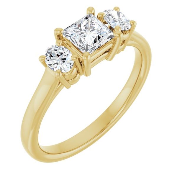 Three-Stone Engagement Ring