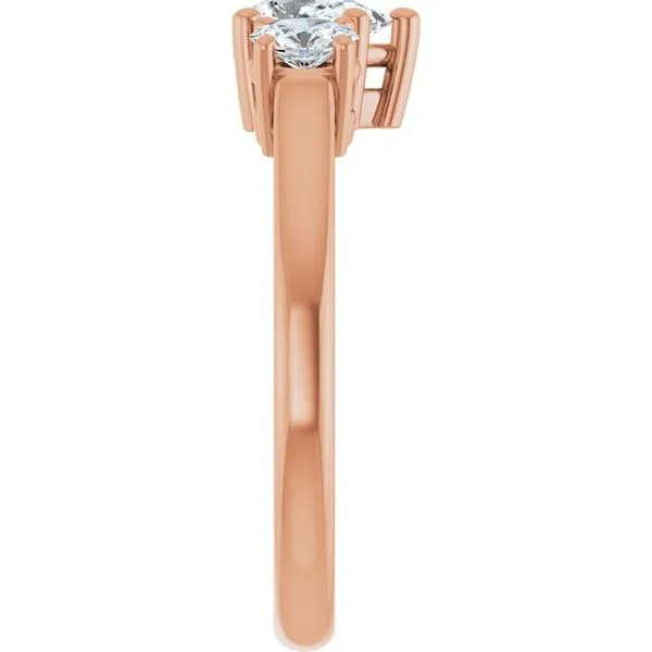 Three-Stone Engagement Ring Image 4 J. Thomas Jewelers Rochester Hills, MI