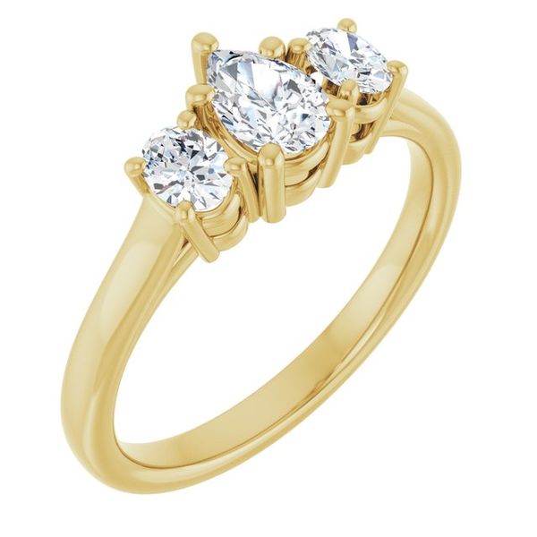 Three-Stone Engagement Ring