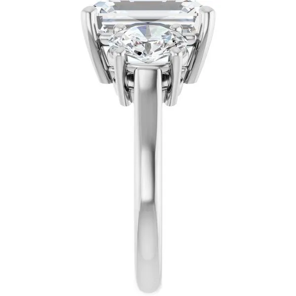 Three-Stone Engagement Ring Image 4 The Ring Austin Round Rock, TX