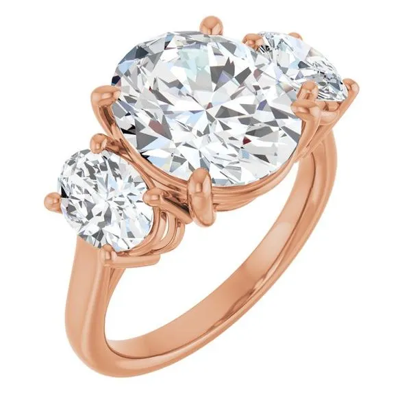 Three-Stone Engagement Ring Paul James Jewelers Angels Camp, CA