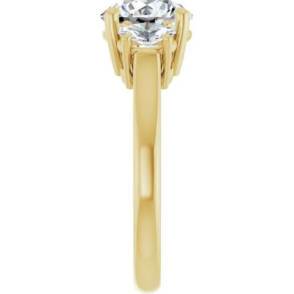 Three-Stone Engagement Ring Image 4 Natale Jewelers Sewell, NJ