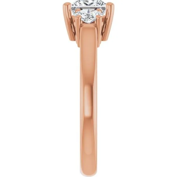 Three-Stone Engagement Ring Image 4 J. Thomas Jewelers Rochester Hills, MI