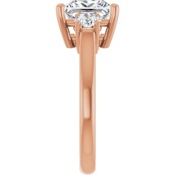 Three-Stone Engagement Ring Image 4 The Ring Austin Round Rock, TX