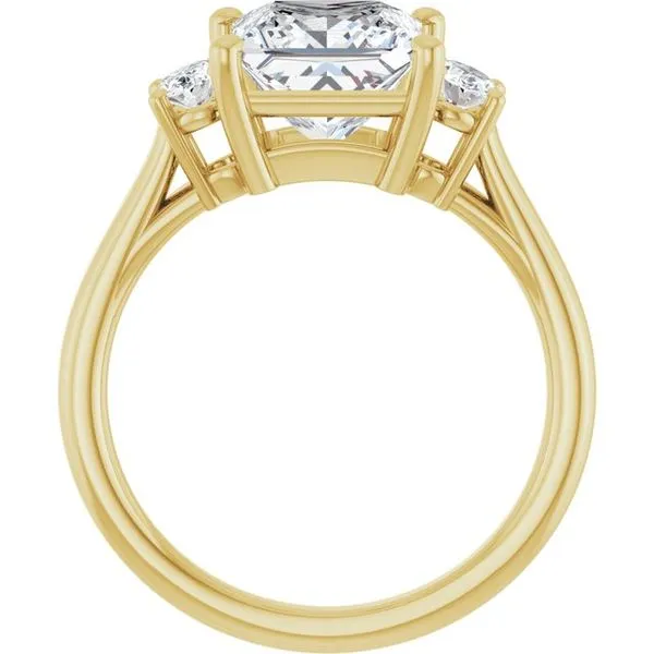 Three-Stone Engagement Ring Image 2 Redlands Jewelers Redlands, CA