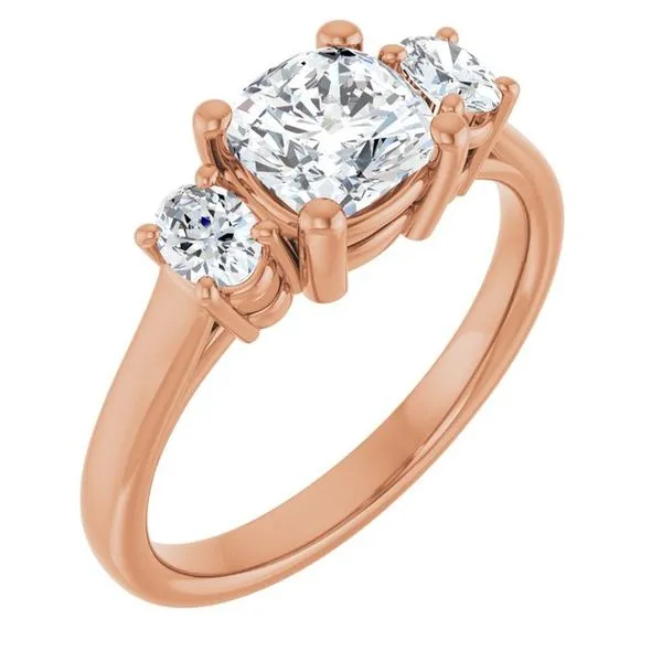 Three-Stone Engagement Ring Clater Jewelers Louisville, KY