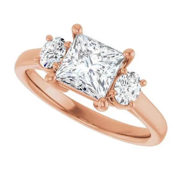 Three-Stone Engagement Ring Image 5 The Ring Austin Round Rock, TX