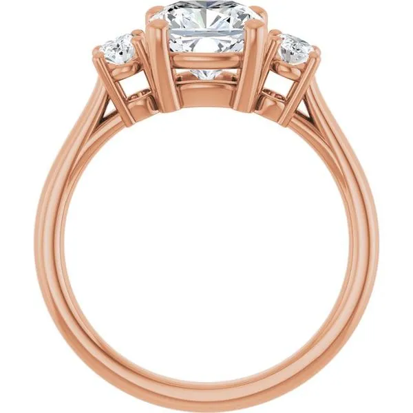 Three-Stone Engagement Ring Image 2 The Ring Austin Round Rock, TX