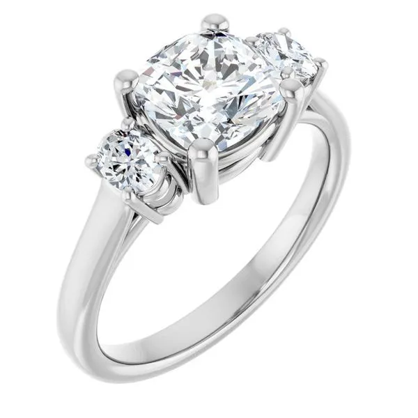 Three-Stone Engagement Ring Mark Jewellers La Crosse, WI
