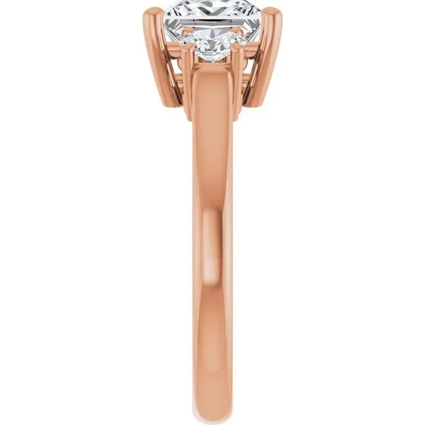 Three-Stone Engagement Ring Image 4 Shipley's Fine Jewelry Hampstead, MD